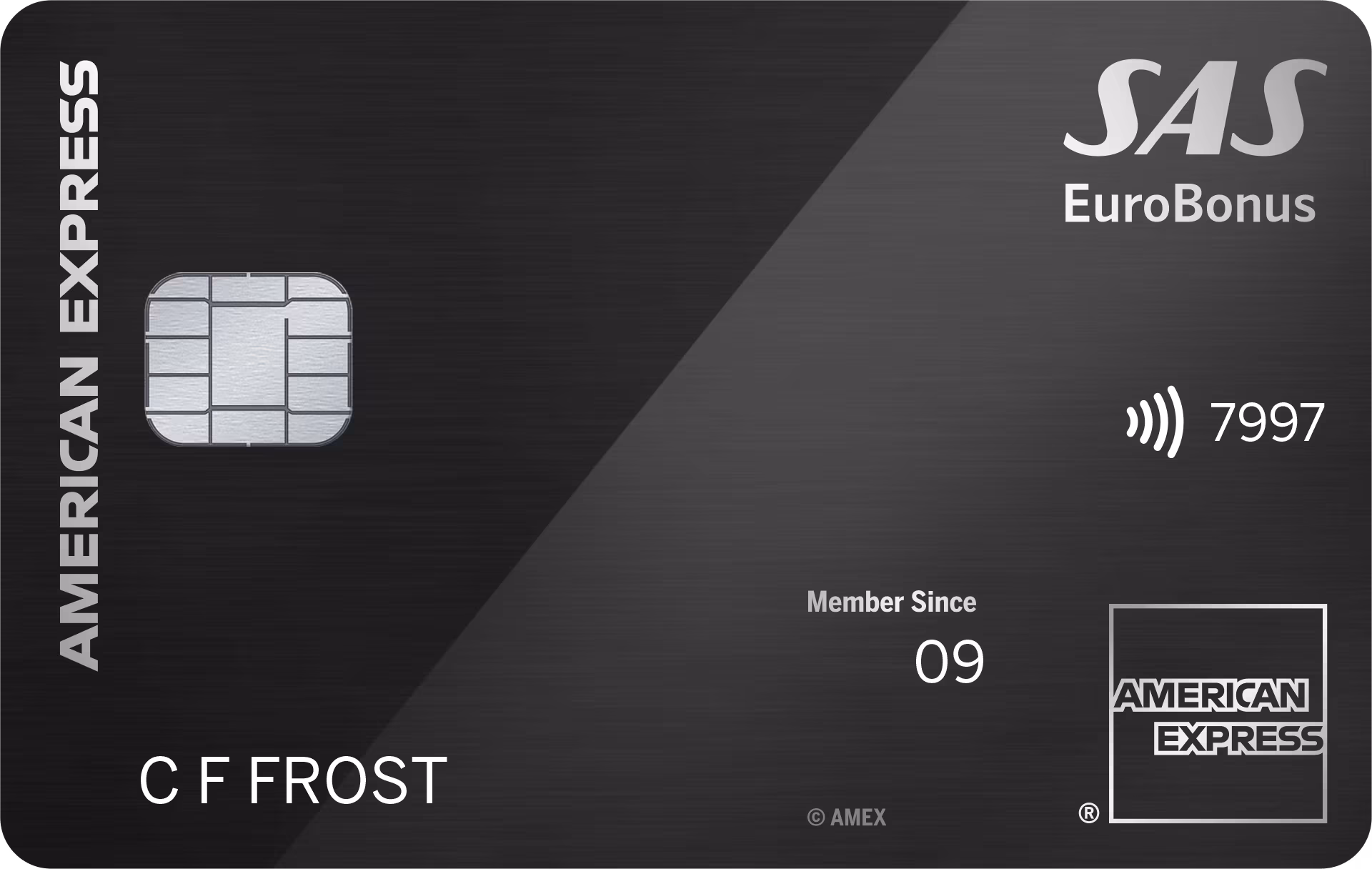 SAS EuroBonus American Express Elite kreditkort