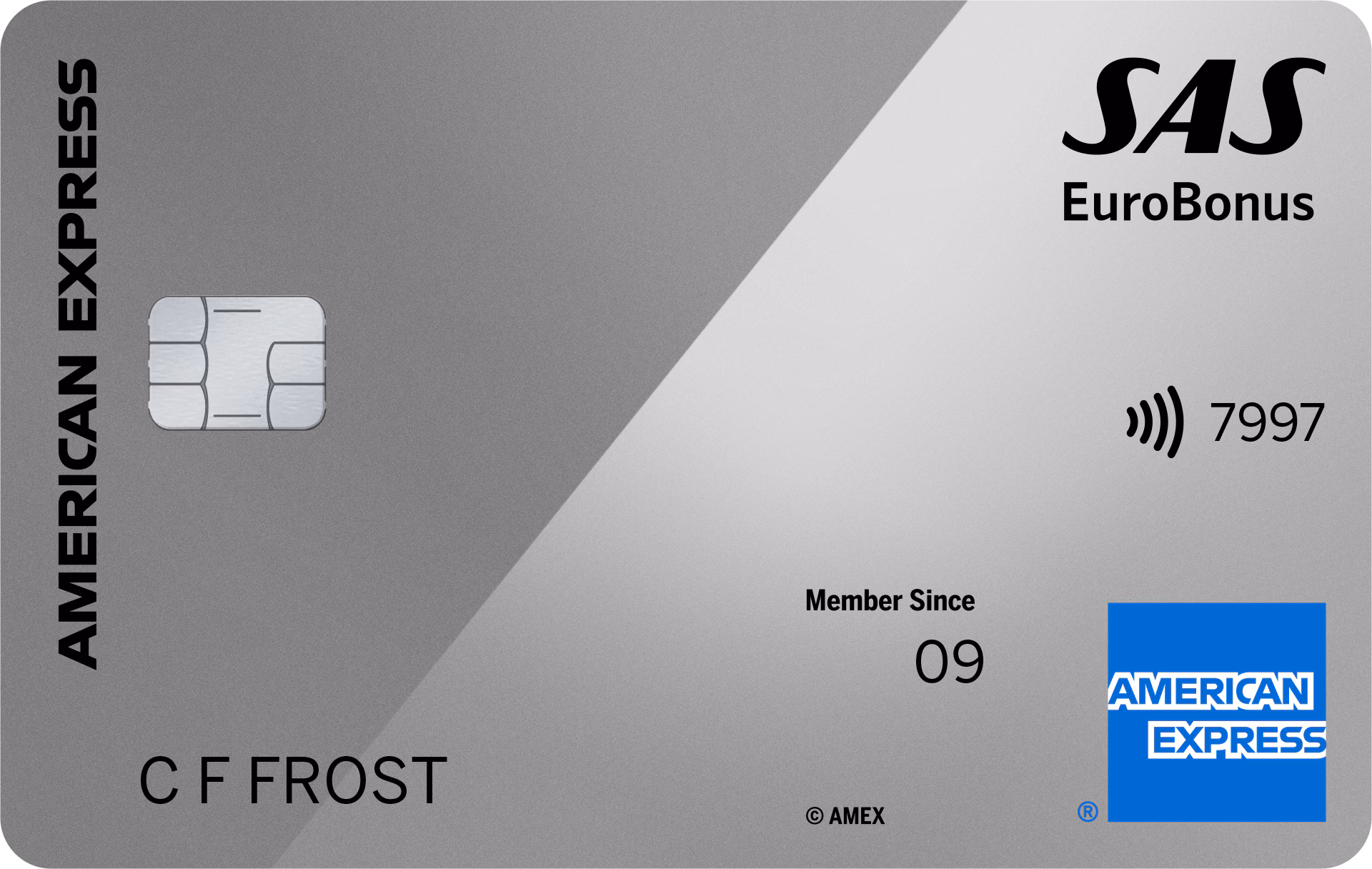 SAS EuroBonus American Express Premium kreditkort