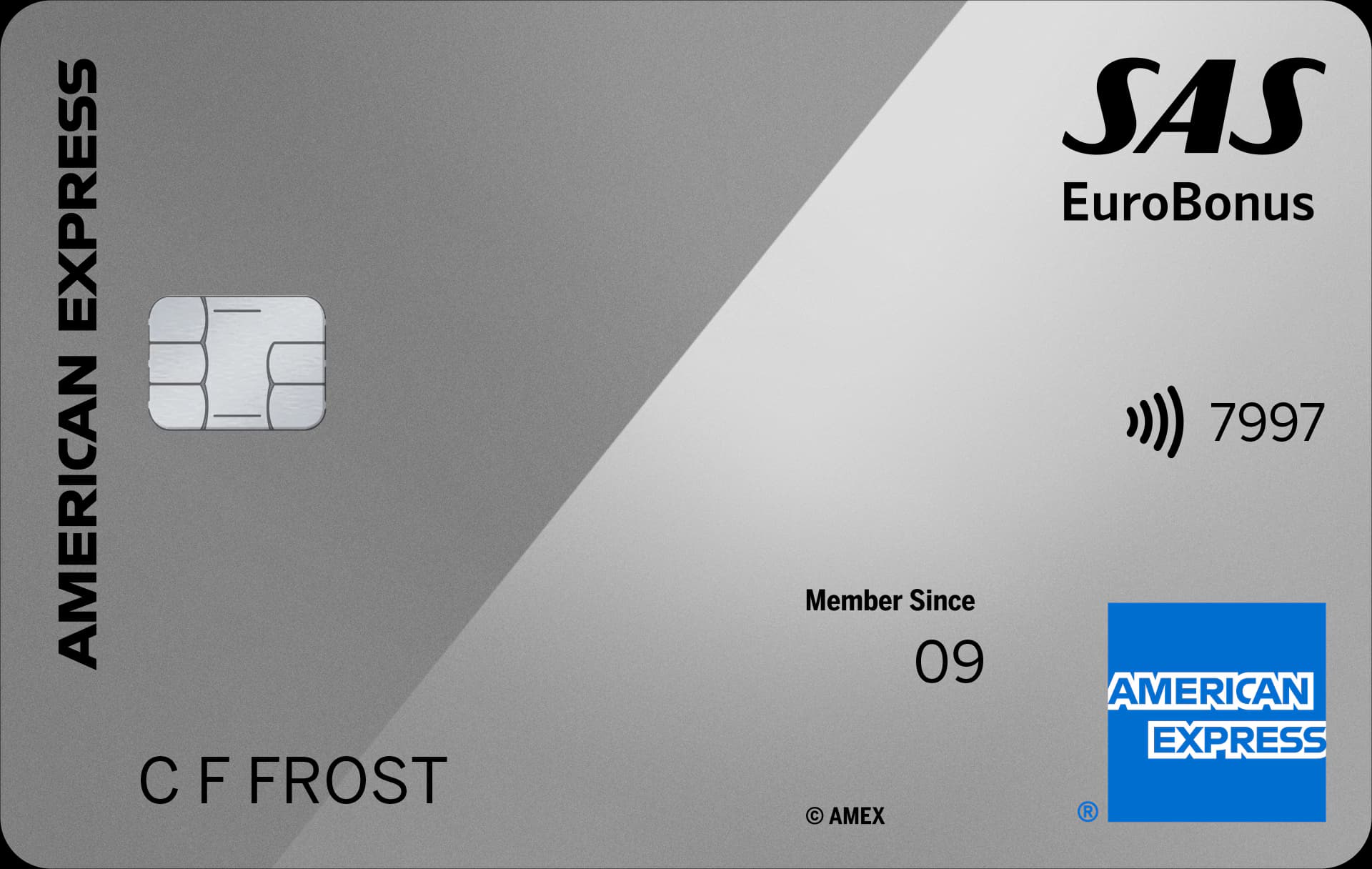 SAS EuroBonus American Express Premium kreditkort