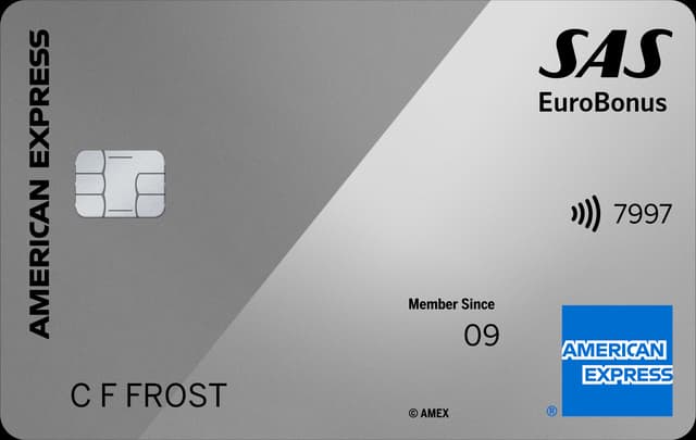 SAS EuroBonus American Express Premium kreditkort