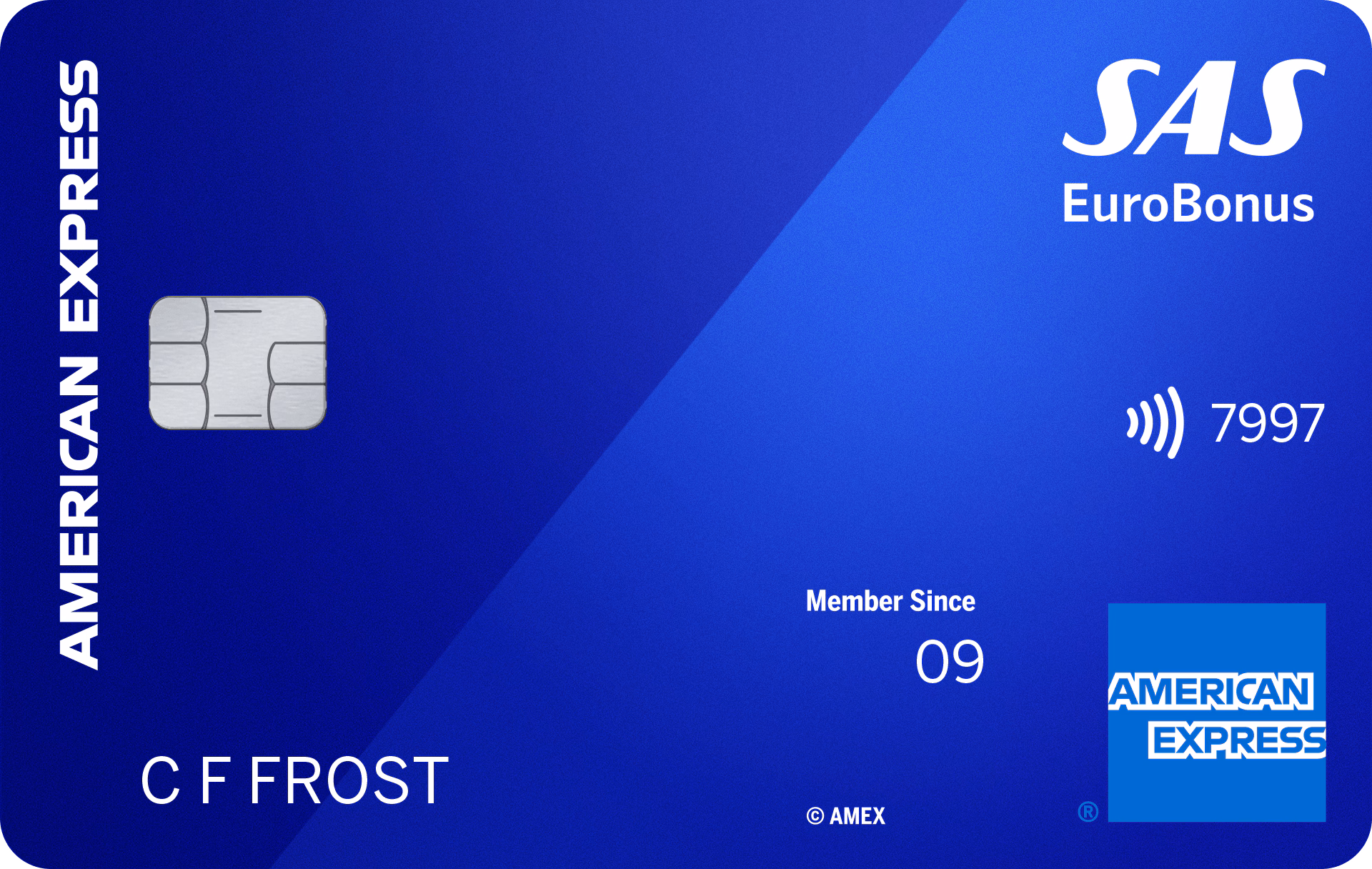 SAS EuroBonus American Express Classic kreditkort