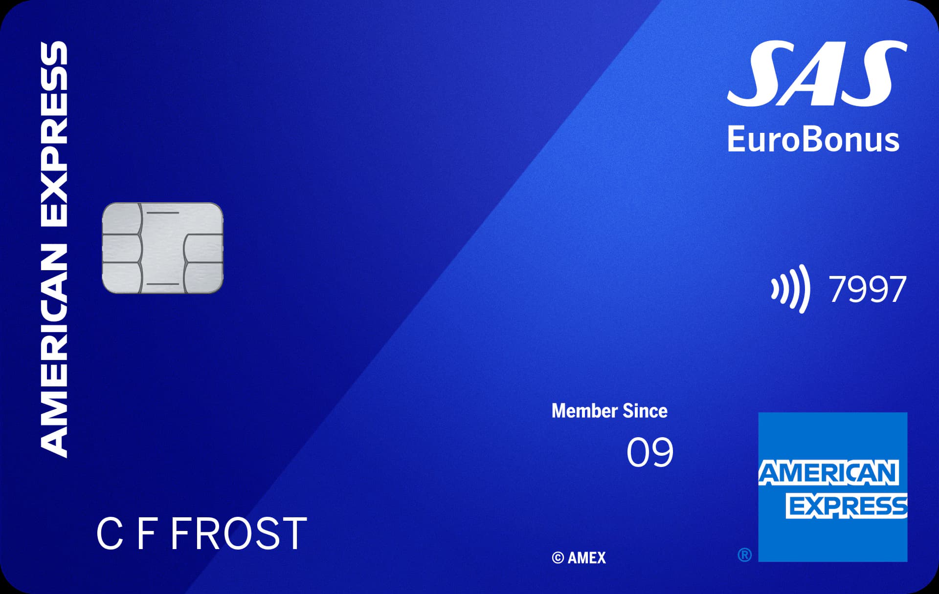 SAS EuroBonus American Express Classic kreditkort