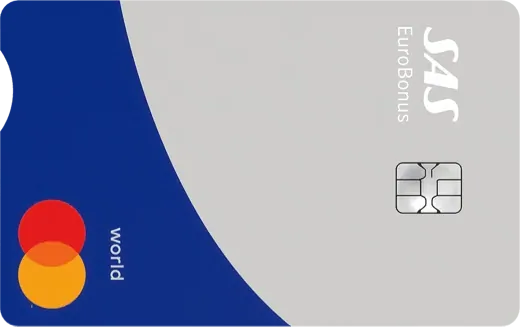 SAS EuroBonus Mastercard kreditkort